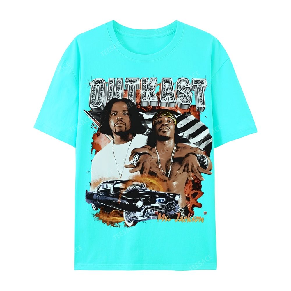 Unisex-Adult Ultra Cotton  T-Shirt Graphic  OUTKAST V2 TEE