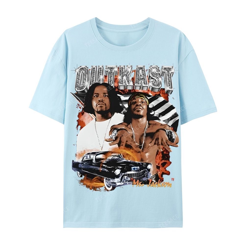 Unisex-Adult Ultra Cotton  T-Shirt Graphic  OUTKAST V2 TEE