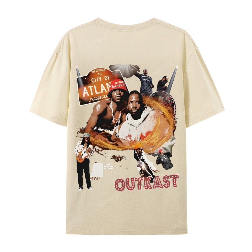 Unisex-Adult Ultra Cotton  T-Shirt Graphic  OUTKAST V2 TEE