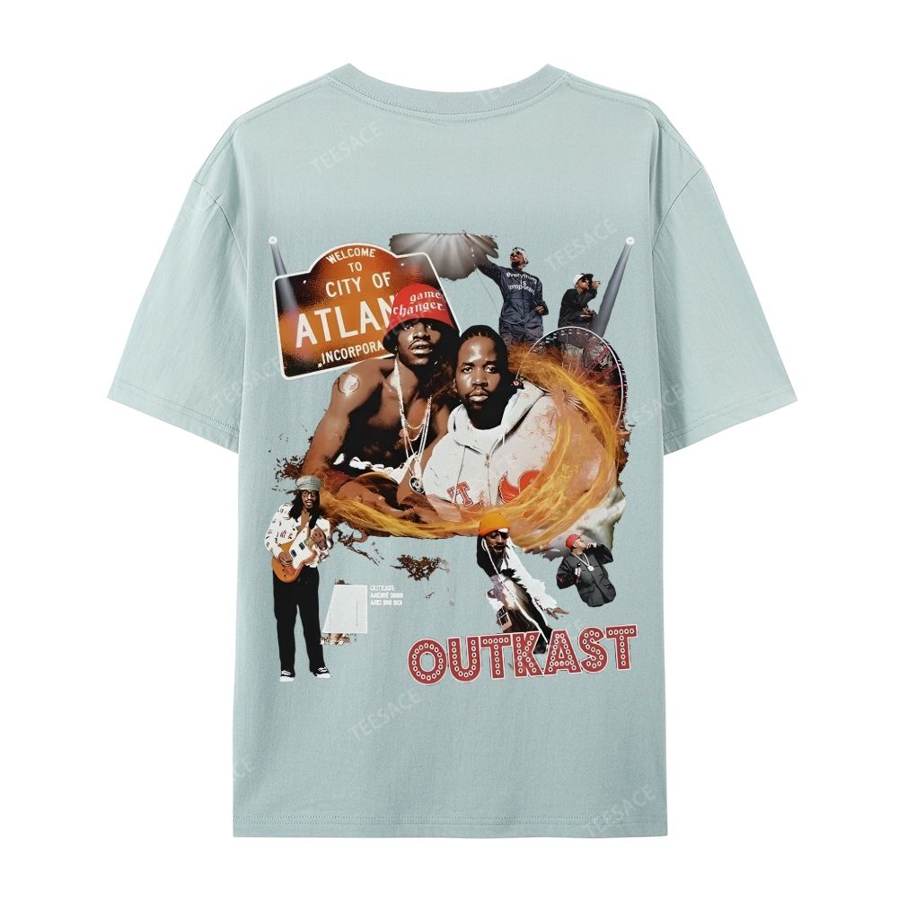 Unisex-Adult Ultra Cotton  T-Shirt Graphic  OUTKAST V2 TEE