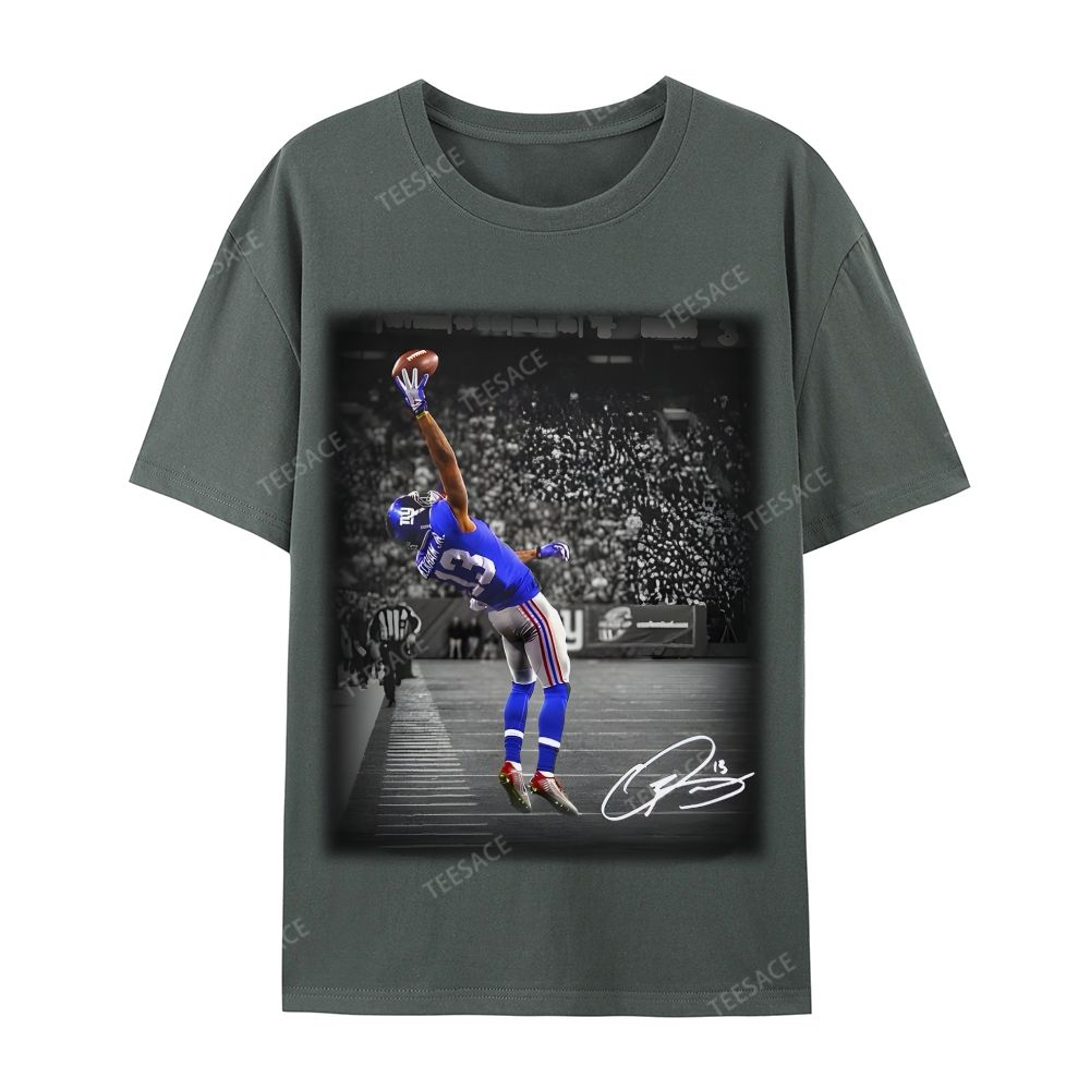 Odell Beckham Jr. Casual Short Sleeve Cotton T-Shirt  