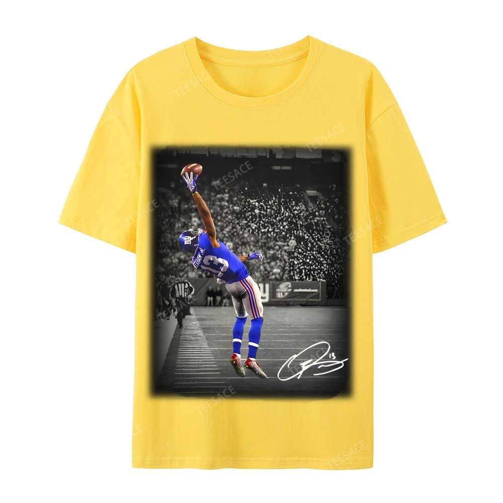 Odell Beckham Jr. Casual Short Sleeve Cotton T-Shirt  