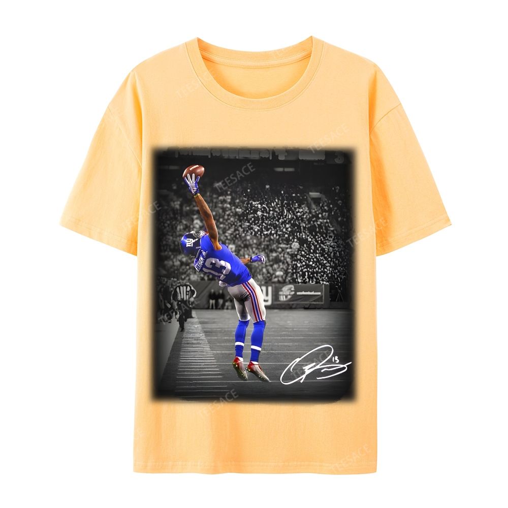 Odell Beckham Jr. Casual Short Sleeve Cotton T-Shirt  