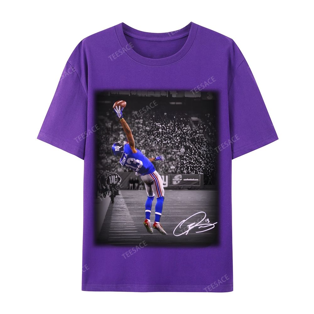 Odell Beckham Jr. Casual Short Sleeve Cotton T-Shirt  