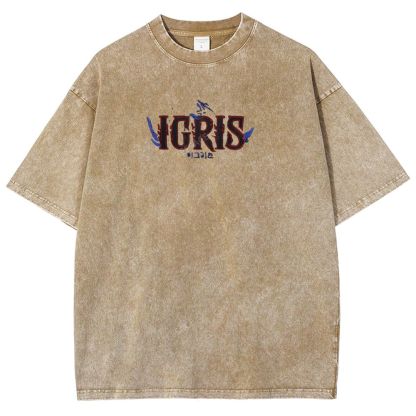 Shadow Igris Printed Unisex Washed T-Shirt