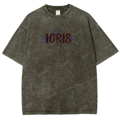 Shadow Igris Printed Unisex Washed T-Shirt