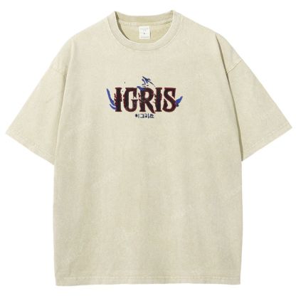 Shadow Igris Printed Unisex Washed T-Shirt