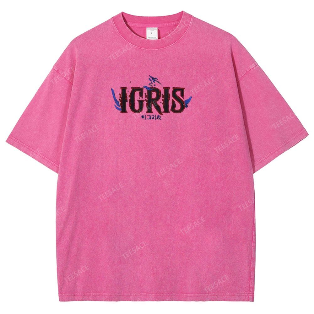 Shadow Igris Printed Unisex Washed T-Shirt