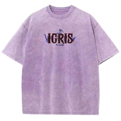 Shadow Igris Printed Unisex Washed T-Shirt