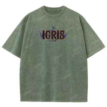 Shadow Igris Printed Unisex Washed T-Shirt