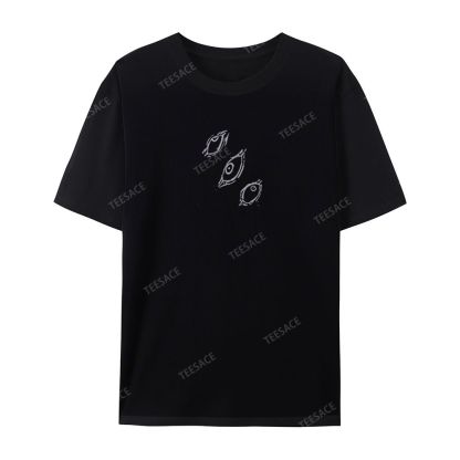 The Honored One Anime Printed  Casual Short Sleeve T-Shirt  