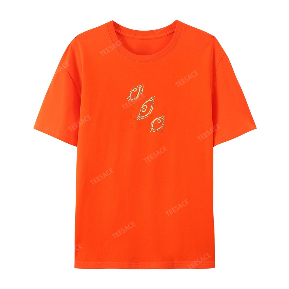 The Honored One Anime Printed  Casual Short Sleeve T-Shirt  