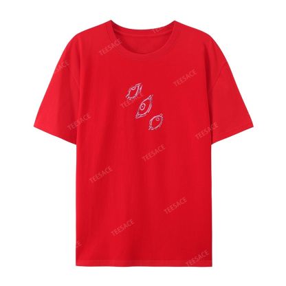The Honored One Anime Printed  Casual Short Sleeve T-Shirt  