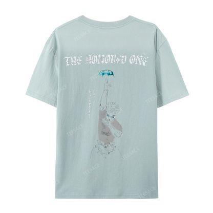 The Honored One Anime Printed  Casual Short Sleeve T-Shirt  