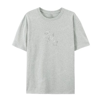 The Honored One Anime Printed  Casual Short Sleeve T-Shirt  