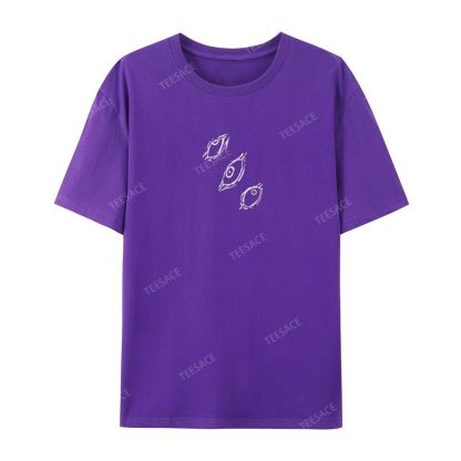 The Honored One Anime Printed  Casual Short Sleeve T-Shirt  