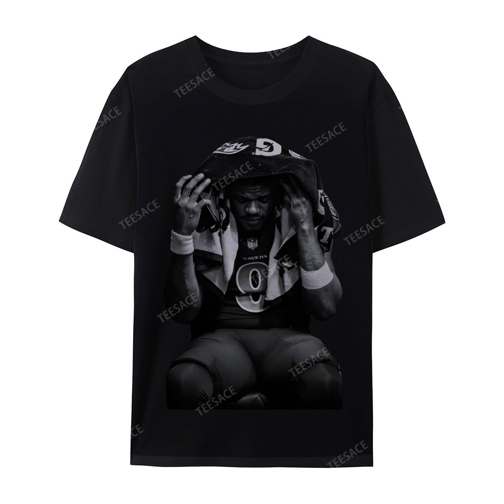 LAMAR JACKSON Tee  Casual Short Sleeve T-Shirt 