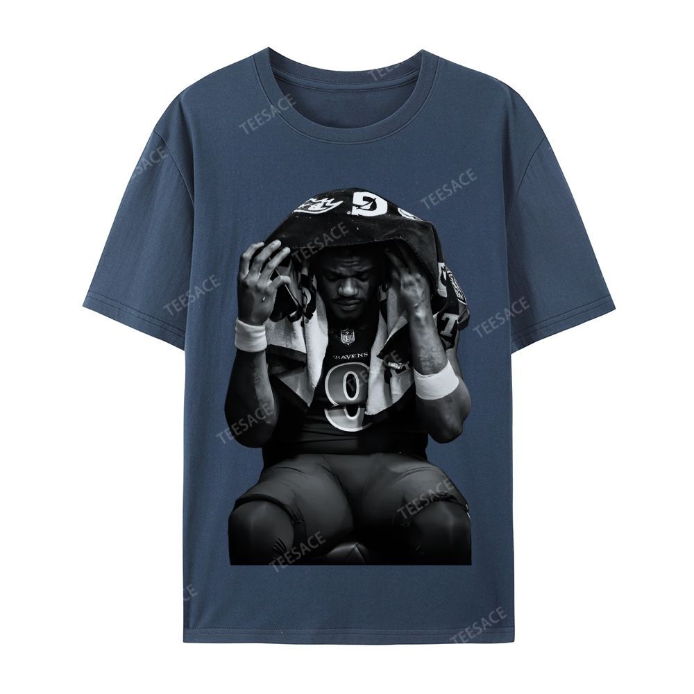 LAMAR JACKSON Tee  Casual Short Sleeve T-Shirt 
