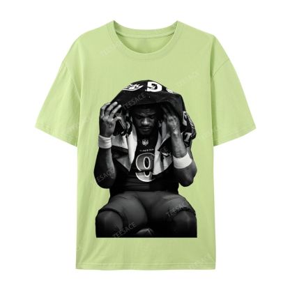 LAMAR JACKSON Tee  Casual Short Sleeve T-Shirt 