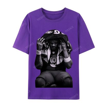 LAMAR JACKSON Tee  Casual Short Sleeve T-Shirt 