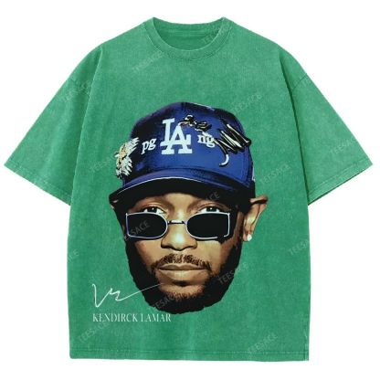 Unisex-Adult Ultra Cotton Washed T-Shirt Graphic  KENDRICK LAMAR- IT'S JUST BIG ME V2 TEE