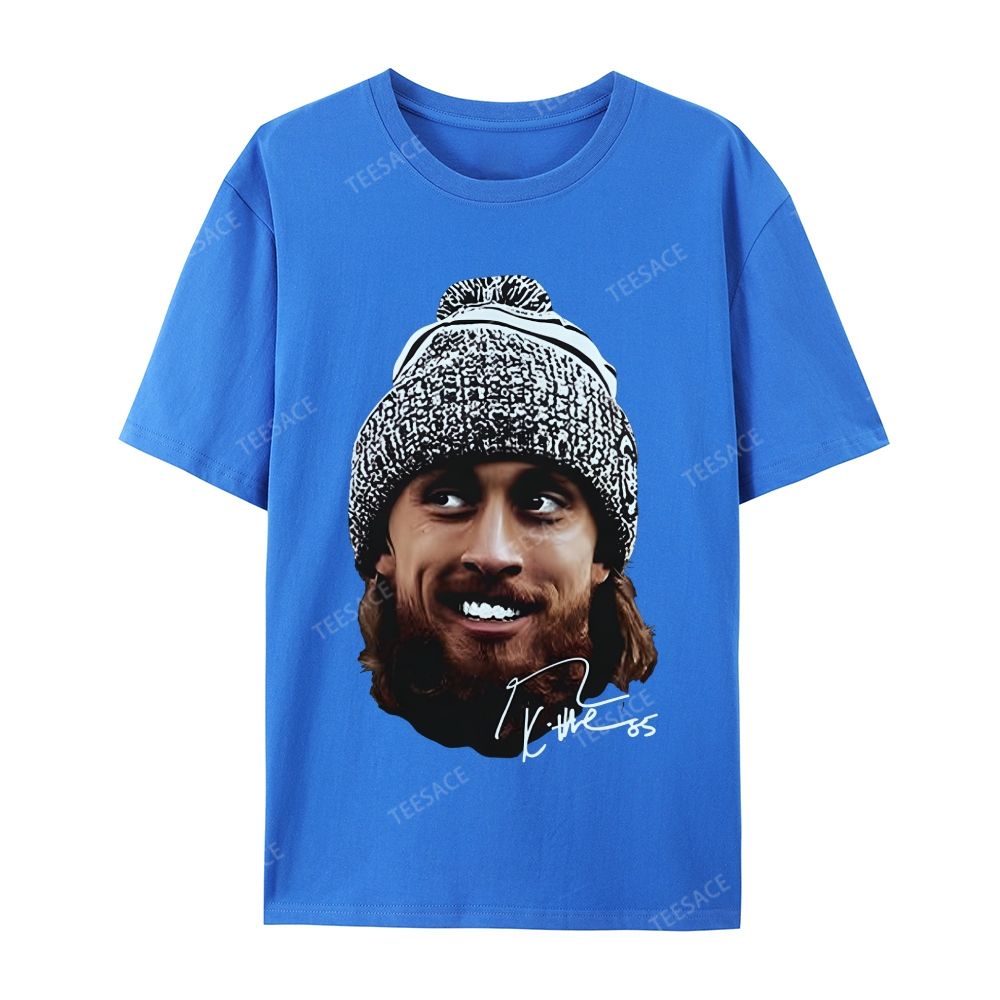 GEORGE-KITTLE-Tee Casual Short Sleeve T-Shirt 