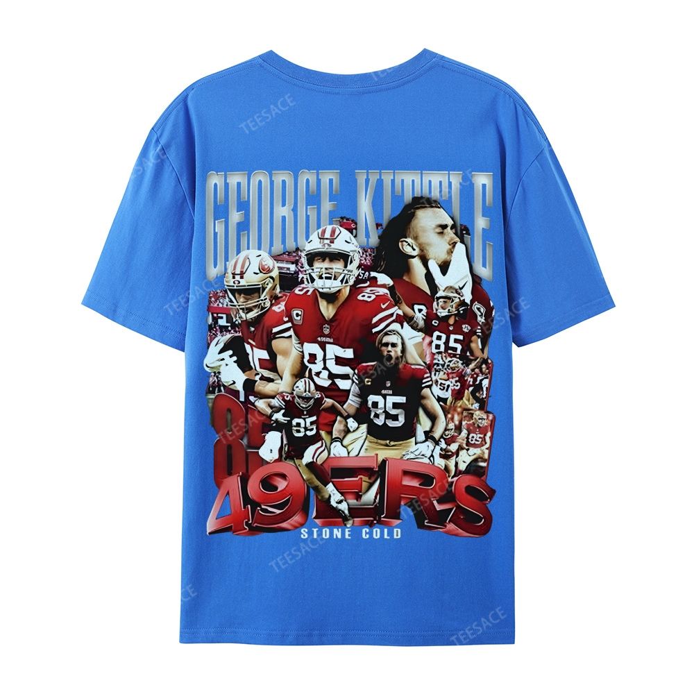 GEORGE-KITTLE-Tee Casual Short Sleeve T-Shirt 