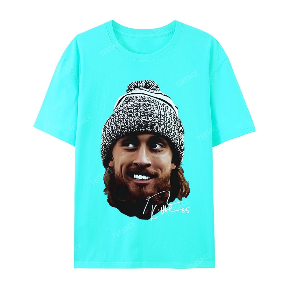 GEORGE-KITTLE-Tee Casual Short Sleeve T-Shirt 