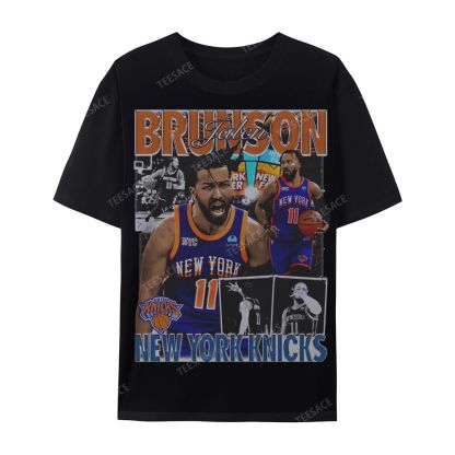 Jalen Brunson Tee Casual Short Sleeve T-Shirt  