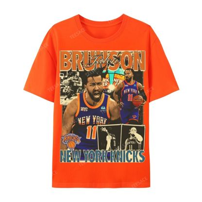 Jalen Brunson Tee Casual Short Sleeve T-Shirt  