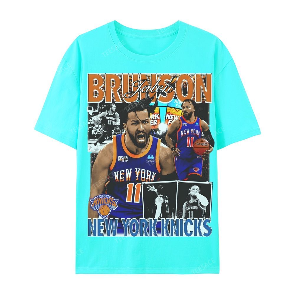 Jalen Brunson Tee Casual Short Sleeve T-Shirt  