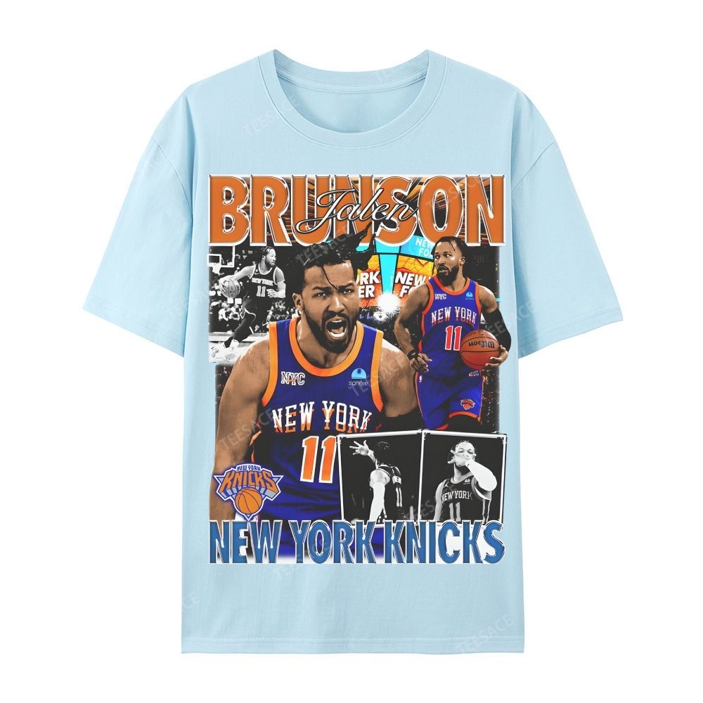Jalen Brunson Tee Casual Short Sleeve T-Shirt  