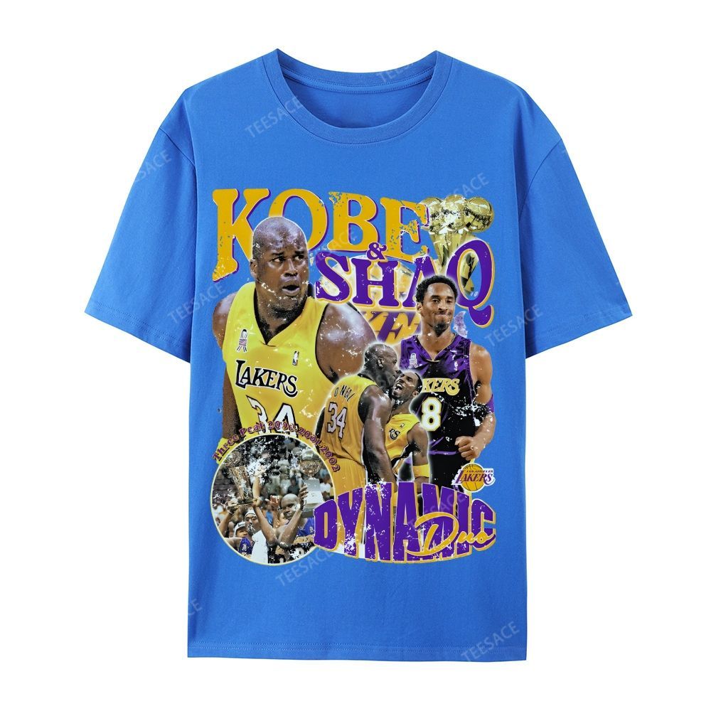 "Threedom Rings" Newspaper Tee Casual Short Sleeve T-Shirt