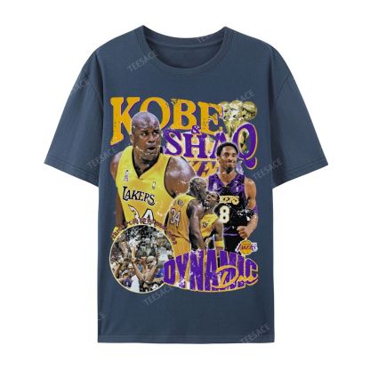 "Threedom Rings" Newspaper Tee  Casual Short Sleeve T-Shirt 