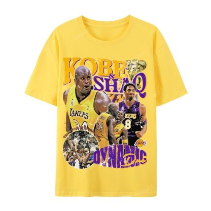 "Threedom Rings" Newspaper Tee  Casual Short Sleeve T-Shirt 