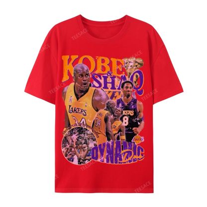 "Threedom Rings" Newspaper Tee  Casual Short Sleeve T-Shirt 