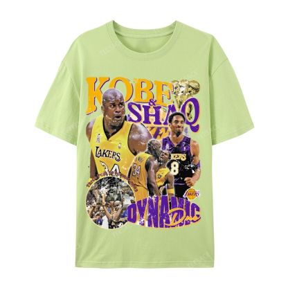 "Threedom Rings" Newspaper Tee  Casual Short Sleeve T-Shirt 