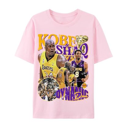 "Threedom Rings" Newspaper Tee  Casual Short Sleeve T-Shirt 