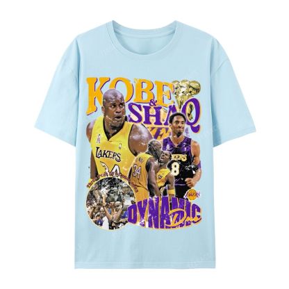 "Threedom Rings" Newspaper Tee  Casual Short Sleeve T-Shirt 