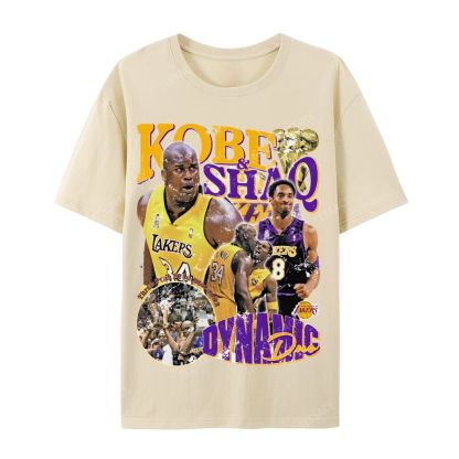 "Threedom Rings" Newspaper Tee  Casual Short Sleeve T-Shirt 