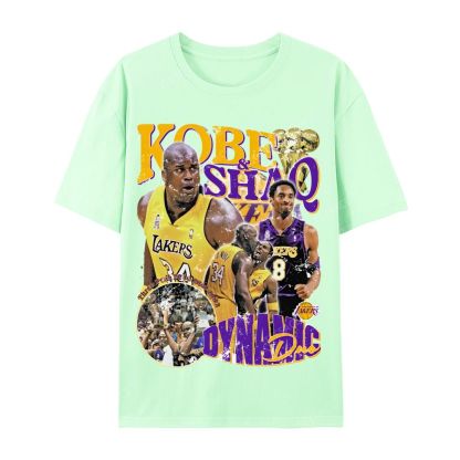 "Threedom Rings" Newspaper Tee  Casual Short Sleeve T-Shirt 