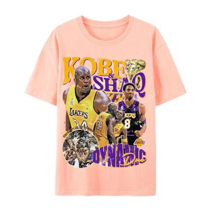 "Threedom Rings" Newspaper Tee  Casual Short Sleeve T-Shirt 