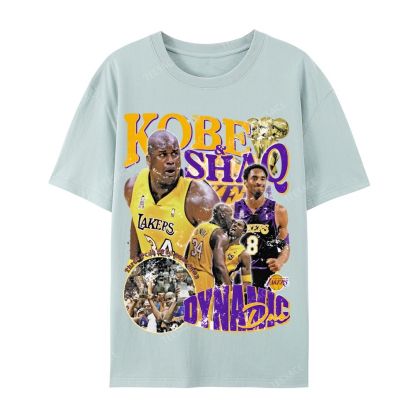 "Threedom Rings" Newspaper Tee  Casual Short Sleeve T-Shirt 