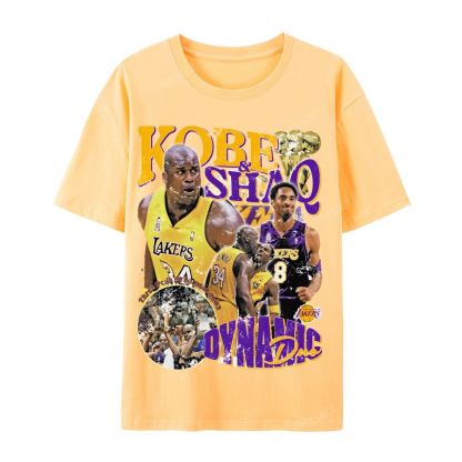 "Threedom Rings" Newspaper Tee  Casual Short Sleeve T-Shirt 