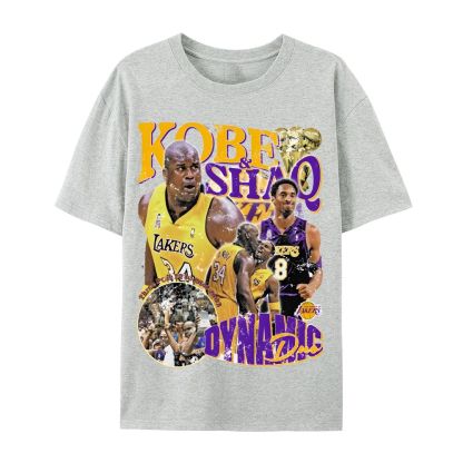 "Threedom Rings" Newspaper Tee  Casual Short Sleeve T-Shirt 