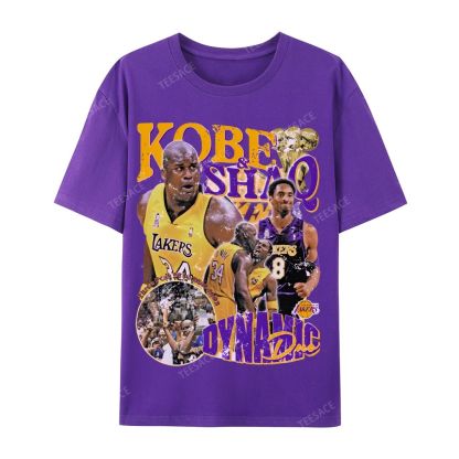 "Threedom Rings" Newspaper Tee  Casual Short Sleeve T-Shirt 