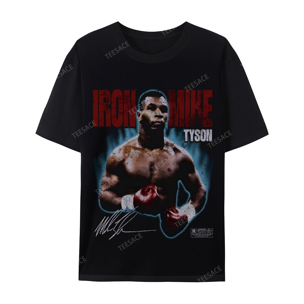 IRON MIKE TYSON Tee Casual Short Sleeve T-Shirt