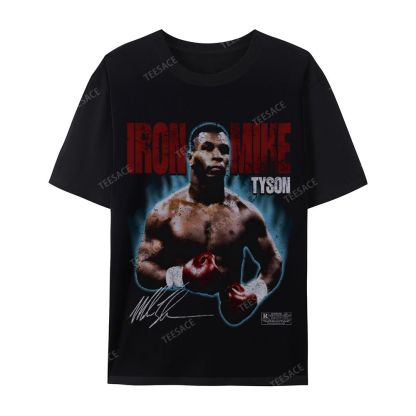 IRON MIKE TYSON Tee  Casual Short Sleeve T-Shirt