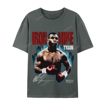 IRON MIKE TYSON Tee  Casual Short Sleeve T-Shirt