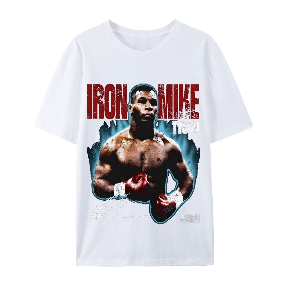 IRON MIKE TYSON Tee  Casual Short Sleeve T-Shirt